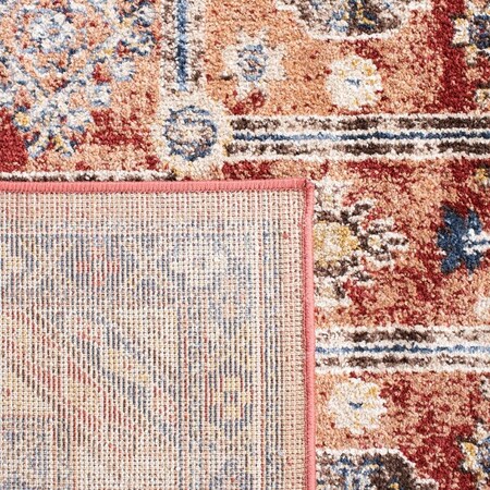 Safavieh 6 ft. 7 in. x 6 ft. 7 in. Bijar Power Loomed Square Area Rug Rust & Ivory BIJ653Q-7SQ